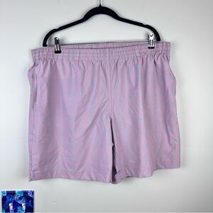 Southern Point Co 7” Inseam Pink Blue Zig Zag  Swim Shorts Trunks XL Preppy